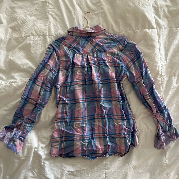 Rails Plaid Button Down size M - Picture 4 of 7